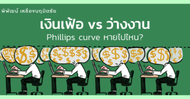 เงินเฟ้อ vs ว่างงาน : Phillips curve หายไปไหน?