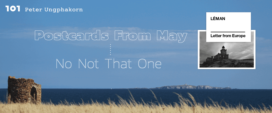 Postcards from May — no not that one