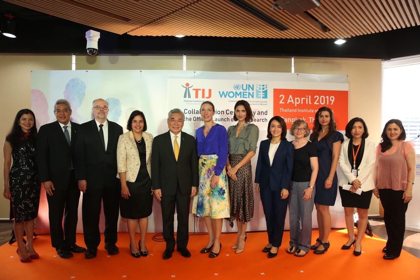 TIJ-UN Women Collaboration Ceremony and the Official Launch of TIJ Research