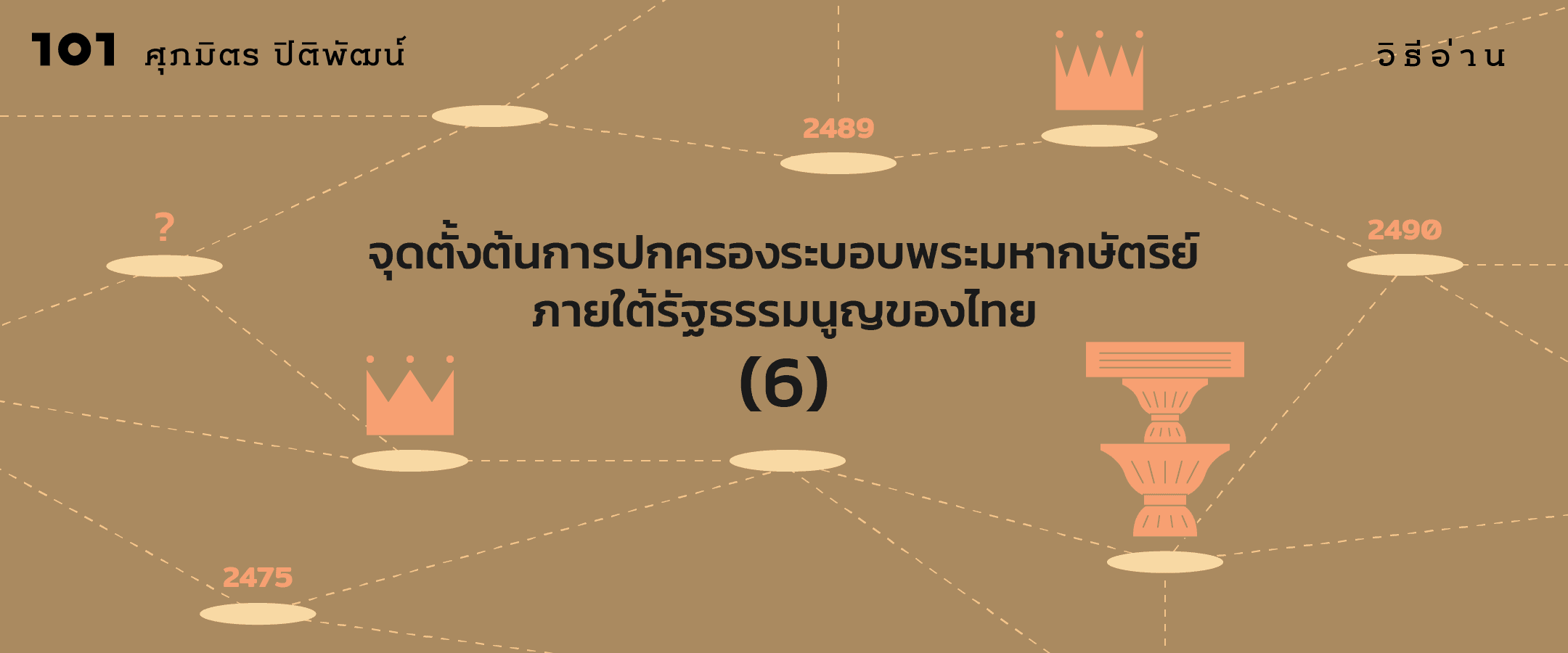 จุดตั้งต้นการปกครองระบอบพระมหากษัตริย์ภายใต้รัฐธรรมนูญของไทย (ตอนจบ)